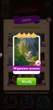 WYPRAWA RYCERZA COIN MASTER KARTA