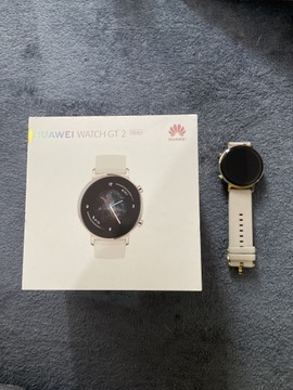 Smartwatch HUAWEI Watch GT 2 42mm beżowy