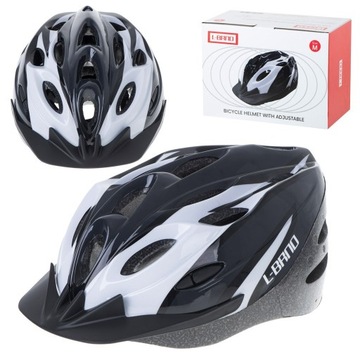 L-BRNO KASK ROWEROWY REGULOWANY ROZMIAR M 54-58CM