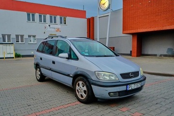 Opel Zafira A 2000 7os 1.8 16V benzyna + gaz / LPG + ważne opłaty