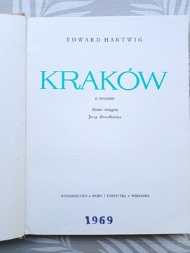 Album Kraków Edward Hartwig