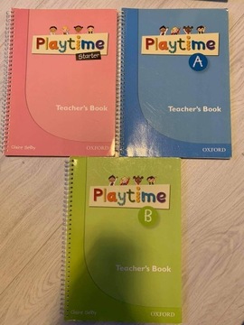 Zestaw TEACHER'S BOOK - PlayBox, Playtime! OKAZJA!