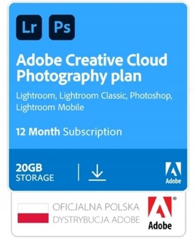 Adobe Photoshop Lightroom Photography plan CC
