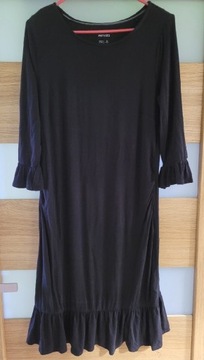 Czarna sukienka ciążowa r. M