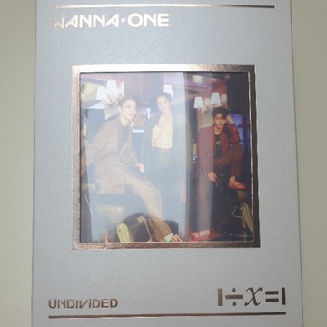 Wanna One 3rd Mini Album Undivided