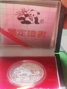Moneta Panda 1989r Proof