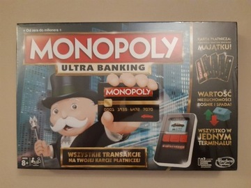 Monopoly Ultra Banking  po polsku- zafoliowana