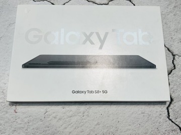 Samsung Galaxy Tab S8+ grafitowy + Oryginalne etui