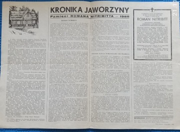 Kronika Jaworzyny - 1988 - R. Nitribitt