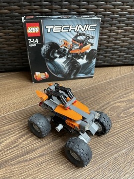 Lego technik mały samochód terenowy