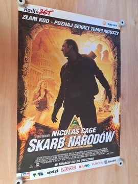 SKARB NARODÓW Disney - Plakat Kinowy