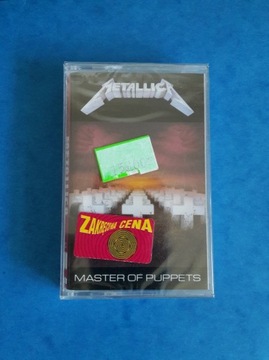 Metallica Master Of Puppets 1994 Kaseta Nowa Folia