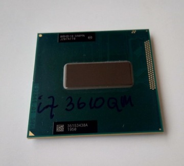 Intel Core i7-3610QM SR0MN 2,30-3,30GHz PGA988 G2