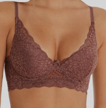 Tezenis biustonosz MALIBU SUPER PUSH UP brąz 75B