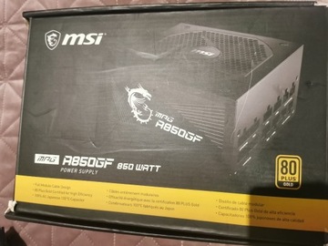 ZASILACZ DO KOMPUTERA MSI 850W