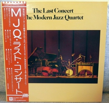 MODERN JAZZ QUARTET THE LAST CONCERT JAPAN OBI 2LP