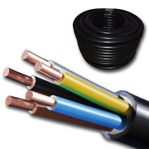 Kabel 5x6 mm czarny ziemny firmy Elektrokabel