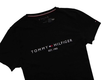 Koszulka TOMMY HILFIGER Cotton Prestige Black / M