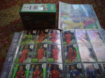 Karty piłkarzy FifaWorldCupBrasil+album i pudełko 