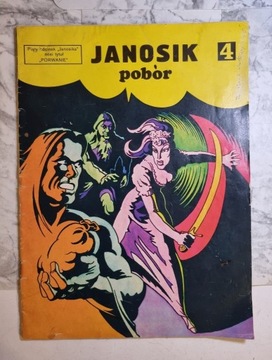 Janosik 4 - Pobór, komiks - wyd. I, 1974
