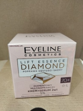 Eveline Lift Essence Diamond silnie napinający krem+serum 70+