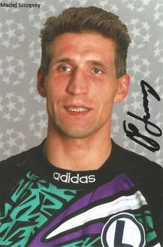 Maciej SZCZĘSNY autograf! POLSKA / LEGIA