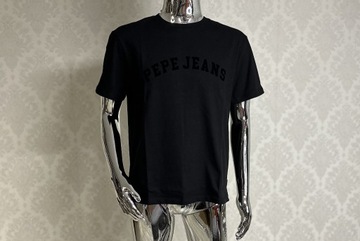 Koszulka Męska Pepe Jeans czarna rozmiar. S