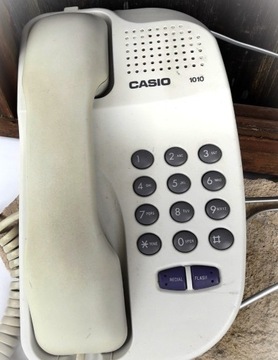 Telefon stacjonarny przewodowy CASIO model -1010