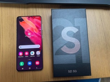 Samsung Galaxy S21 5G rózowy