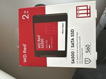 WD red sa500 -2TB jak nowy