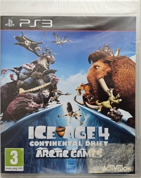 Epoka Lodowcowa 4 Ice Age 4 PS3 / NOWA / Unikat