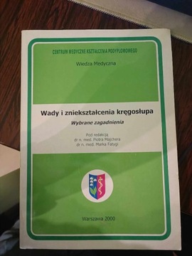 wady i zniekształcenia kręgosłupa