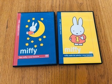 Miffy oryginalna seria 2 tytuły dvd przedszkolak