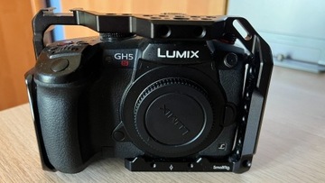 Panasonic Lumix GH5s + klatka Smallrig