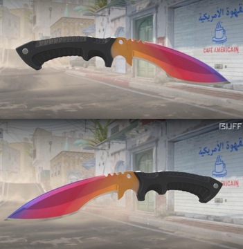 NÓŻ SKIN CS:GO CS2 Kukri Knife | Fade - Gradient 