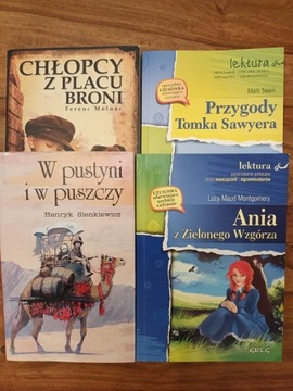 Chłopcy z placu broni/ W pustyni/ Sawyera/ Ania z