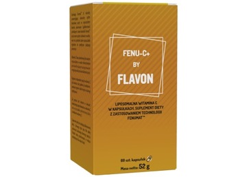 FENU C+ BY FLAVON Witamina C suplement diety opakowanie 60 szt. kapsułek