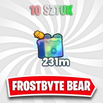 10X Rainbow Frostbyte Bear / Pet Simulator 99