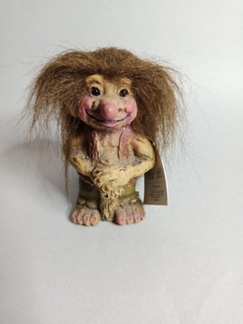 Tusse Troll Norwegia figurka vintage zabawka trol gnom skrzat 