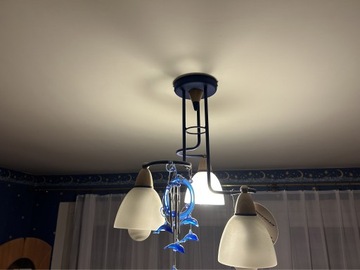 Lampa sufitowa do pokoju dziecka - jak nowa!