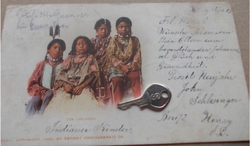 43) Indianie, dzieci,1903 r. 