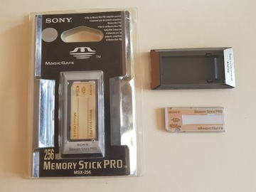  Sony Memory Stick Pro 256MB MagicGate MSX-256