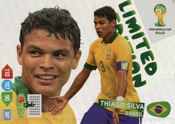Thiago Silva Panini World Cup Brasil Limited 2014