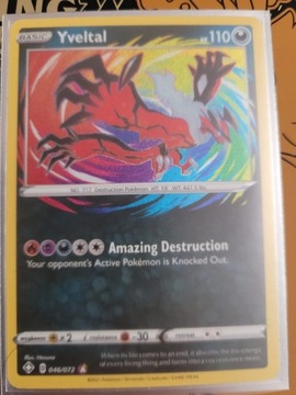 Yveltal Amazing Rare 046/072