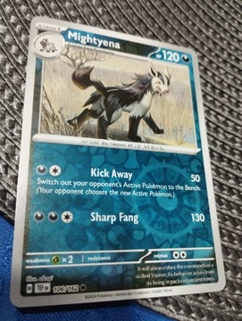 Mightyena reverse Holo - Temporal Forces TEF