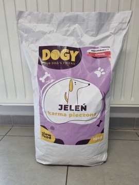 DOGY KARMA PIECZONA Z JELENIEM 10 KG