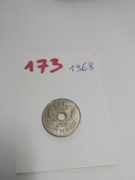 Moneta Dania 25 ore 1966-1972