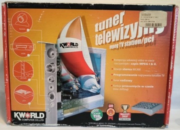 Tuner telewizyjny KWORLD mpeg TV Station PCI