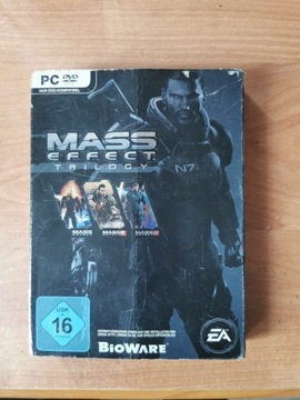 Gra PC Mass effect trylogia 6dvd stan dobry 