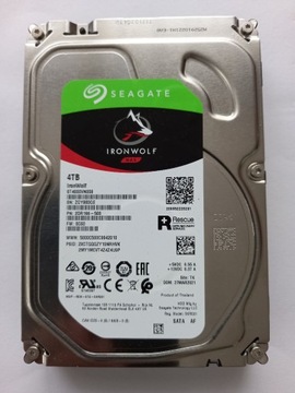 Dysk Seagate IronWolf 4TB NAS ST4000VN008 SATA III